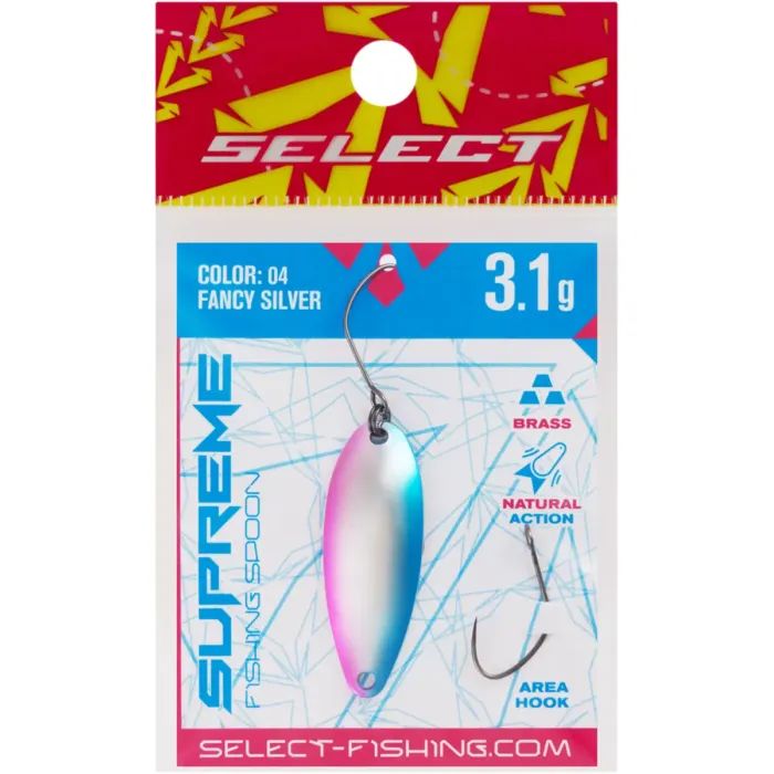 Блешня Select Supreme 3.1g 34mm 20 Dark Blinker (1870.80.78) зображення 2