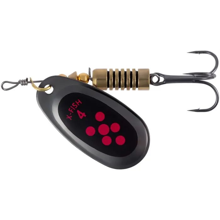 Блесна X-Fish Dark Side 9.5g 4 Nikel black lime (1917.07.25)