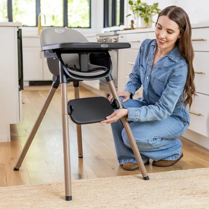 Стілець для годування Graco 3 в 1 Presti, графітовий (3AJ999CHCEU) зображення 3