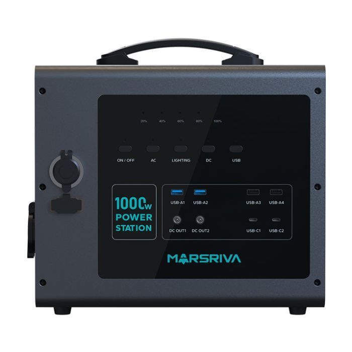 Зарядная станция Marsriva MP10 V2 1000W 1176Wh (MP10V2_MARSRIVA)