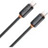 Дата кабель USB-C to USB-C 1.0m 60w black XO (NB-Q302B-CC.black) зображення 2