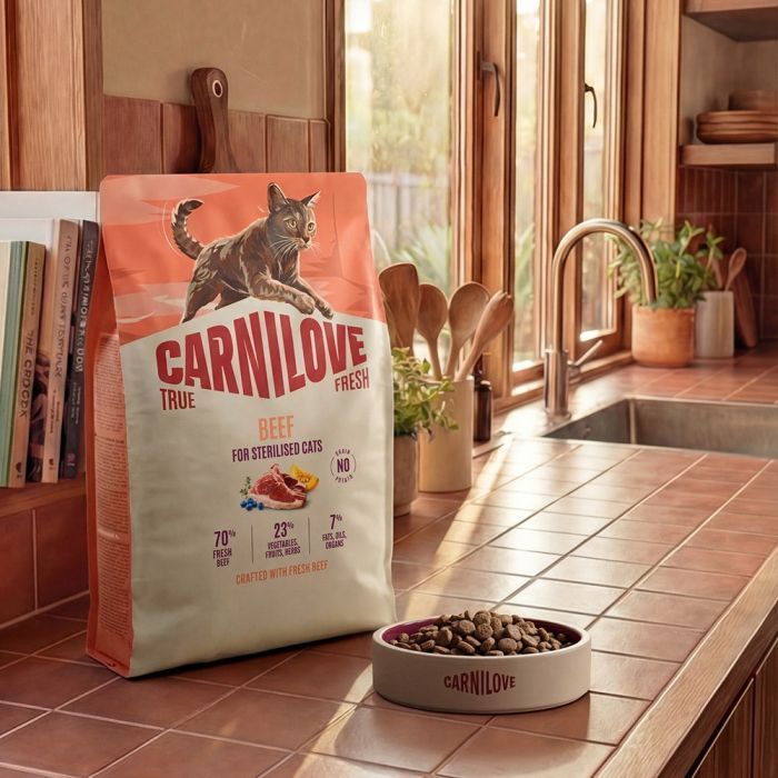 Сухий корм для кішок Carnilove True Fresh Beef Kitten 400 г (8595602582280) зображення 8