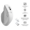 Мышка Keychron M6S Wireless/Bluetooth/USB White (M6S-B72) изображение 6