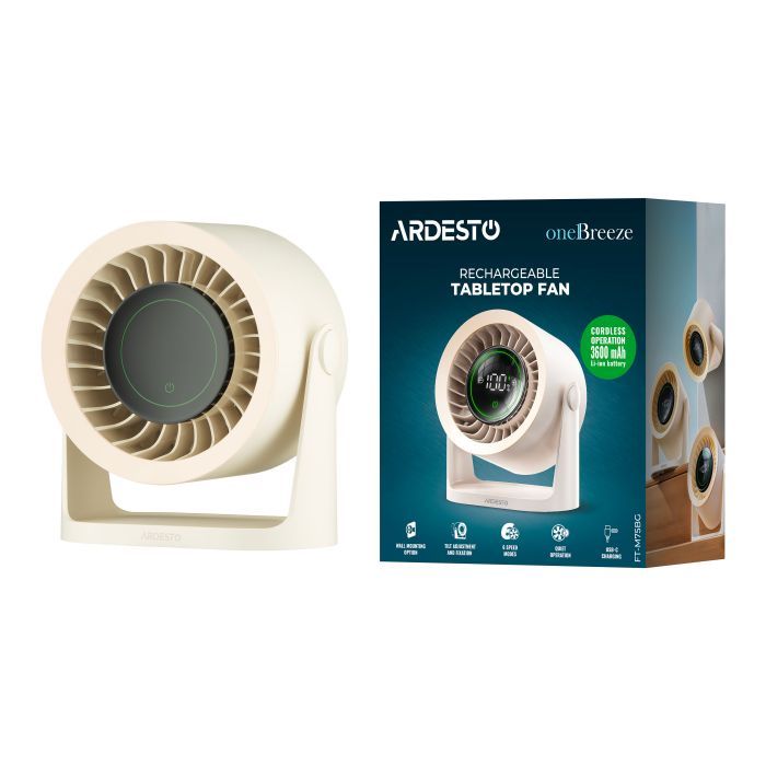 Вентилятор Ardesto FT-M75BG зображення 12