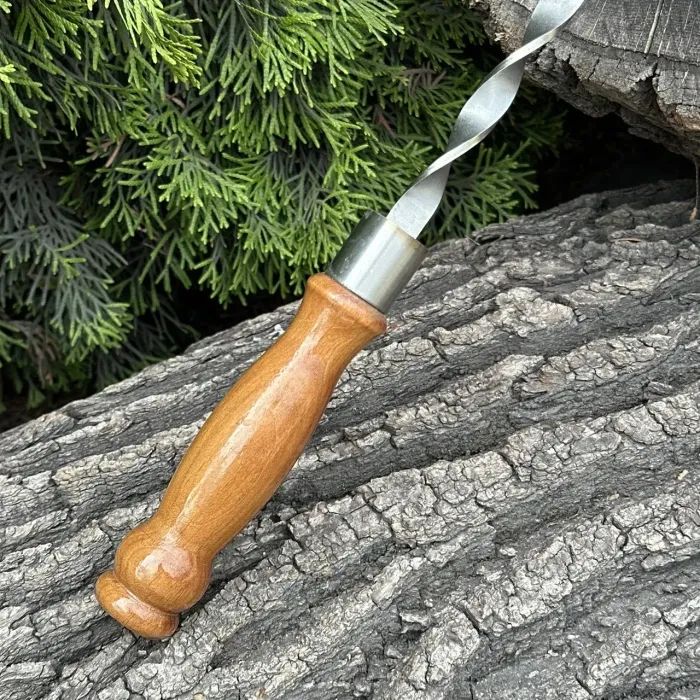 Шампур Metalzavod 630х12х3мм мармуровий (SHMP-DR-630x12x3-MR) изображение 5