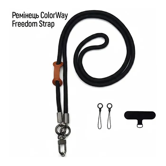 Ремешок для смартфона ColorWay Freedom Strap, orange (CW-SCFS-OG) изображение 2