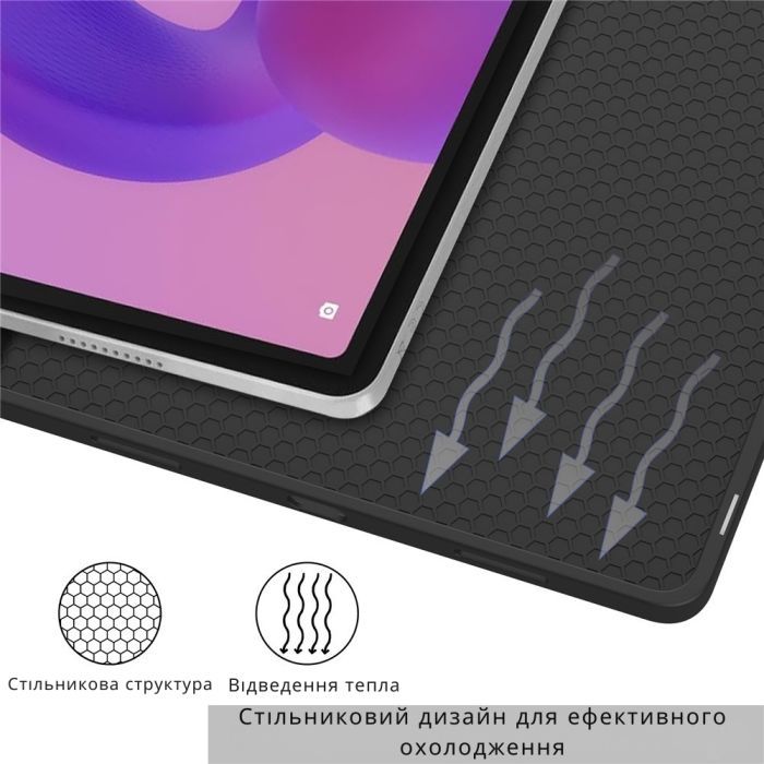 Чехол для планшета BeCover Flexible TPU Mate Lenovo Idea Tab / K11 (2nd Gen) TB336 / Xiaoxin Pad (2025) 11" Red Wine (715635) изображение 8
