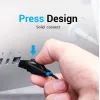Патч-корд 3м, UTP cat 6 RJ-45 flat black Vention (IBJBI) изображение 3