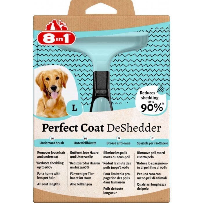Фурмінатор для тварин 8in1 Perfect Coat для собак L 10 см (4048422151821) зображення 9