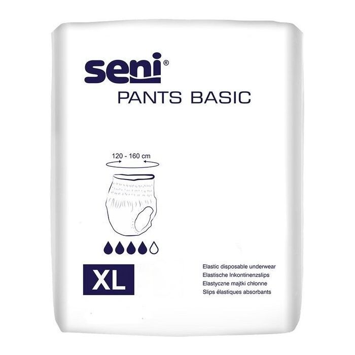 Подгузники для взрослых Seni Pants Basic Extra Large 10 шт (5900516752026)