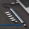 Концентратор Dynamode USB-C + UAB-A to 1xUSB 3.0 + 6xUSB 2.0 gray (DM-UH-701AC) зображення 8