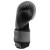 Боксерские перчатки Everlast PowerLock Boxing Training Gloves P00002306 сірий, чорний 14 унцій (009283608545) изображение 4