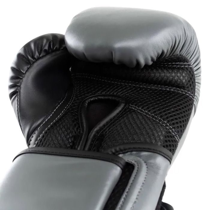 Боксерские перчатки Everlast PowerLock Boxing Training Gloves P00002285 чорний 14 унцій (009283608347) изображение 5