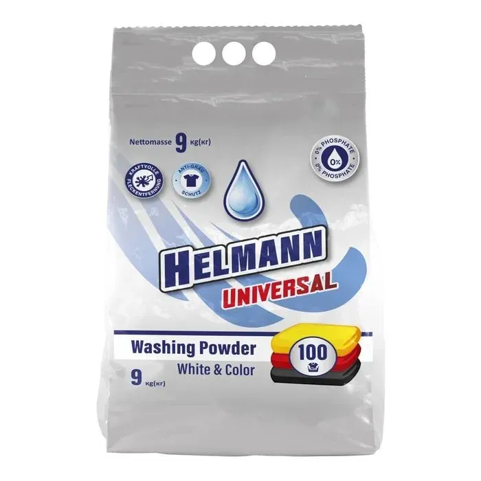 Стиральный порошок Helmann Universal 9 кг (4820268103925)