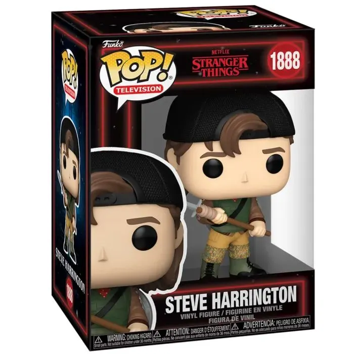 Фігурка Funko Pop серії Дивні дива S5 - Стів зі списом (94354) зображення 2