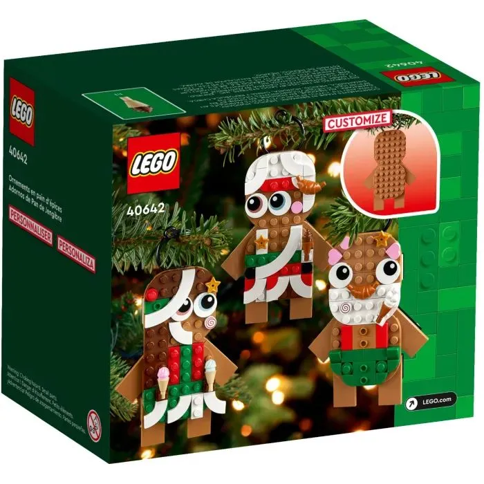 Конструктор LEGO Icons Отделка из имбирного пряника 190 деталей (40642) изображение 3