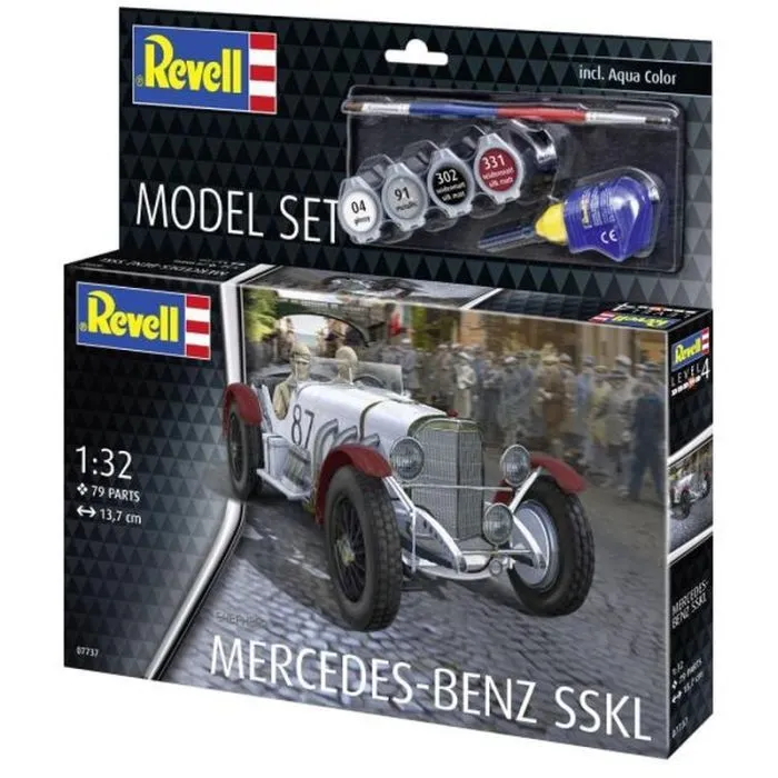 Збірна модель Revell набір автомобіль Mercedes-Benz SSKL, рівень 4, 1:32 (RVL-67737)