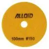Круг зачистной Alloid Pro, алмазный, шлифовальный, на липучке, 100мм, зерно 150 (DD-63285)