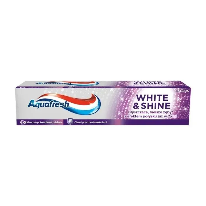Зубная паста Aquafresh White & Shine Whitening Toothpaste 100 мл (5054563205490) изображение 2