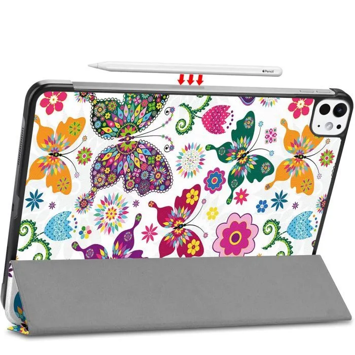 Чехол для планшета BeCover Smart Case Apple iPad Pro 11" M5 2025 Butterfly (715972) изображение 5