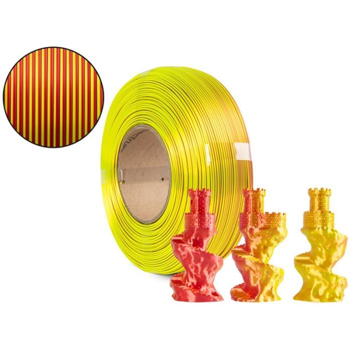 Пластик для 3D-принтера Spectrum PLA Magic Silk ReFill 1.75mm 1kg Fire & Ice (81427) изображение 3