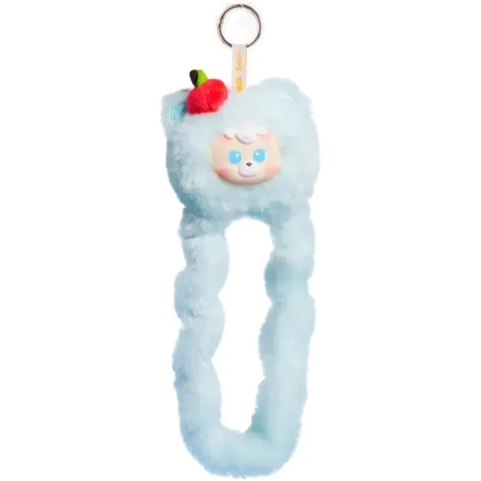 Мягкая игрушка Tangle с кольцом diudiu baby Furry Bear Sea Salt Mint (HWTANGLE02D01-BD05)