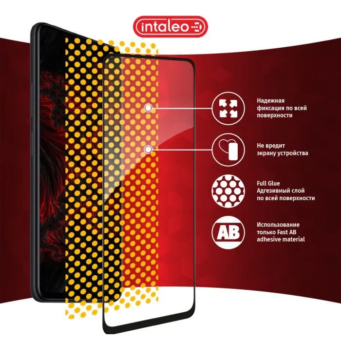 Скло захисне Intaleo Full Glue Xiaomi Redmi Note 11 Black (1283126518898) зображення 7