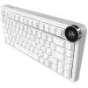 Клавіатура Ajazz AK820 V2 White Peach Switch Wireless/Bluetooth/USB UA White (AK820-V2-WP-S-W) зображення 3
