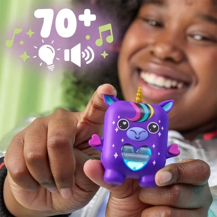 Интерактивная игрушка Nanomals S1 – Фиолетовый единорог (G2211) изображение 4