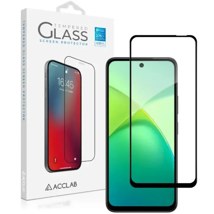 Скло захисне ACCLAB Full Glue ESD Infinix Smart 10 Black (1283126628016)