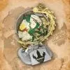 Конструктор JAKI Глобус Епоха динозаврів 556 елементів (F5-I0003) зображення 5