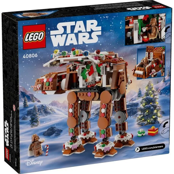 Конструктор LEGO Пряниковий крокохід AT-AT (40806) зображення 2