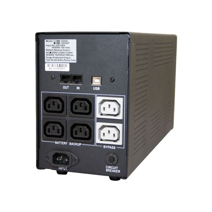 Пристрій безперебійного живлення IMD-1200 АР Powercom (IMD-1200 AP) зображення 2