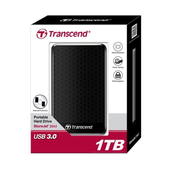 Внешний жесткий диск 2.5" 2TB Transcend (TS2TSJ25A3K) изображение 3