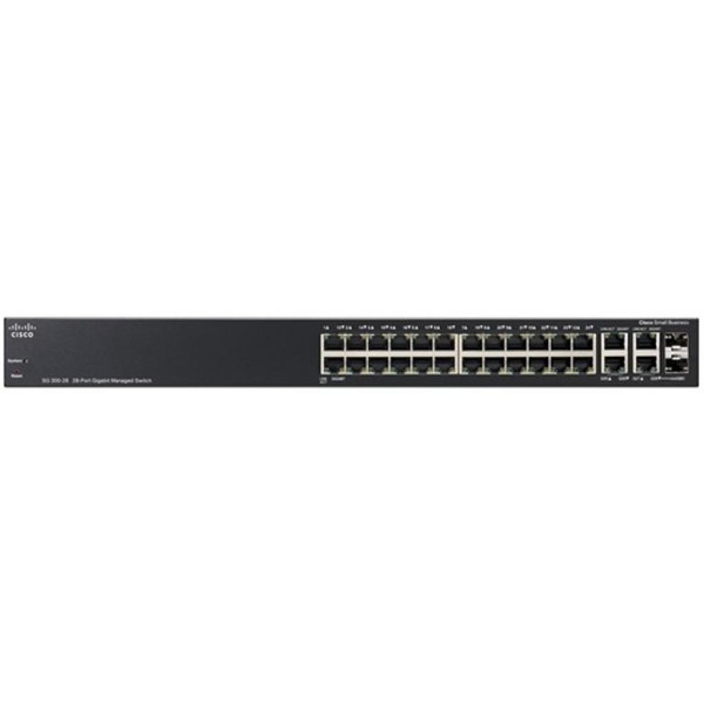 Комутатор мережевий Cisco SG300-28 (SRW2024-K9-EU) зображення 2