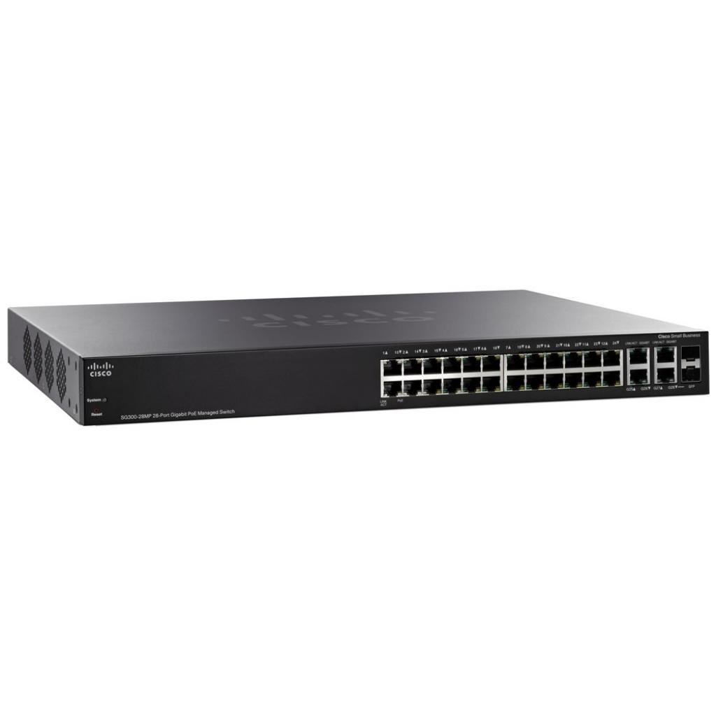 Комутатор мережевий Cisco SG300-28 (SRW2024-K9-EU) зображення 3