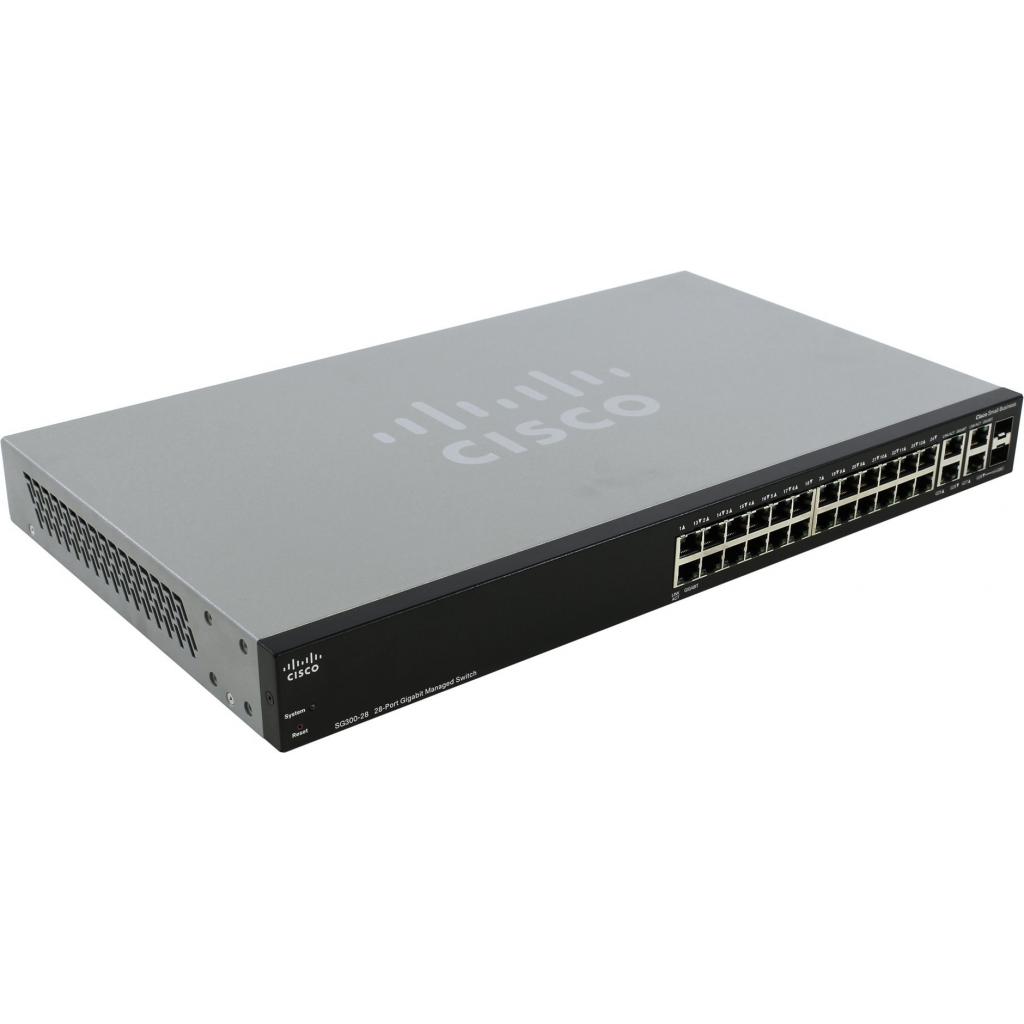 Комутатор мережевий Cisco SG300-28 (SRW2024-K9-EU) зображення 4