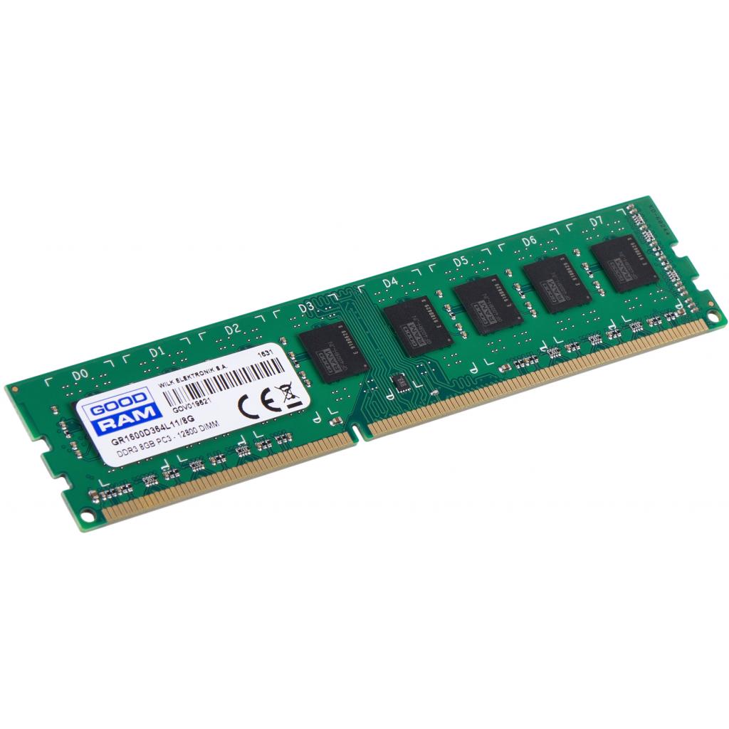 Модуль пам'яті для комп'ютера DDR3L 8GB 1600 MHz Goodram (GR1600D364L11/8G / GR1600D3V64L11/8G) зображення 2