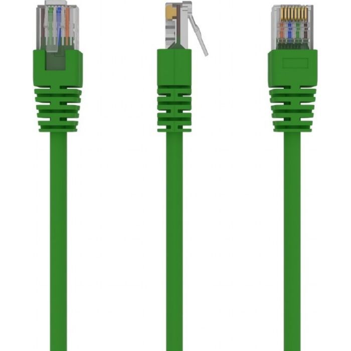 Патч-корд 3м UTP cat 5е CCA Cablexpert (PP12-3M/G)