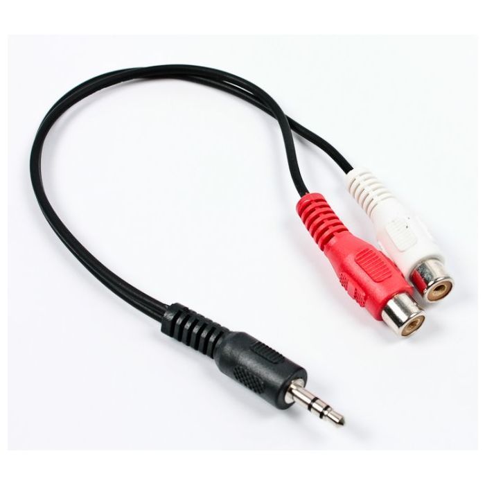 Кабель мультимедийный Jack 3.5mm папа/2RCA мама Cablexpert (CCA-406)