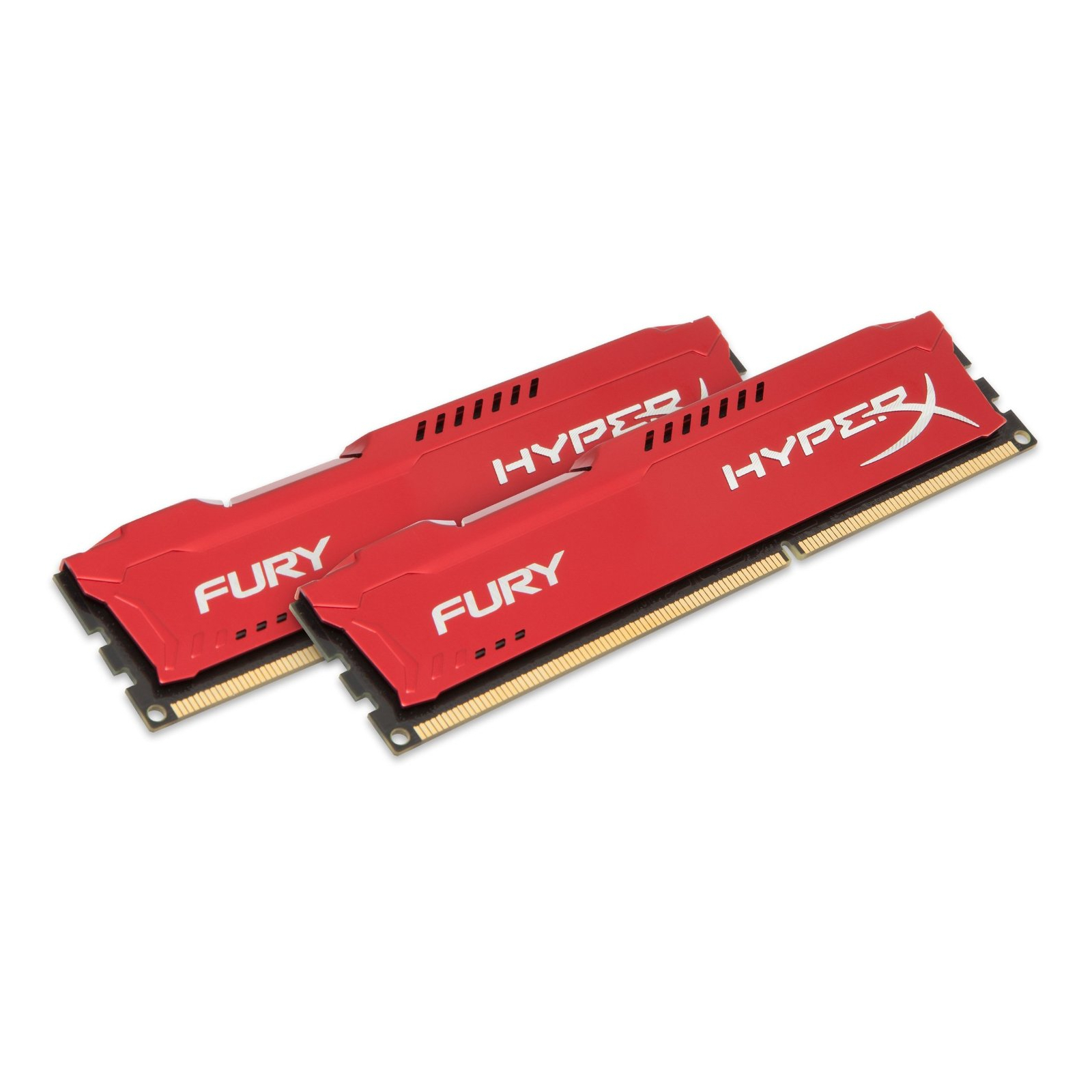 Модуль пам'яті для комп'ютера DDR3 8Gb (2x4GB) 1866 MHz HyperX Fury Red Kingston Fury (ex.HyperX) (HX318C10FRK2/8) зображення 3