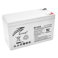 Фото - Батарея для ИБП RITAR Батарея до ДБЖ  AGM RT1272, 12V-7.2Ah  (RT1272)