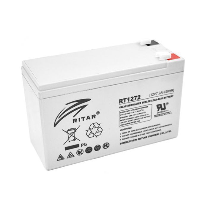 Батарея к ИБП Ritar AGM RT1272, 12V-7.2Ah (RT1272)