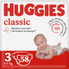 Підгузки Huggies Classic 3 (4-9 кг) Jumbo 58 шт (5029053543109)