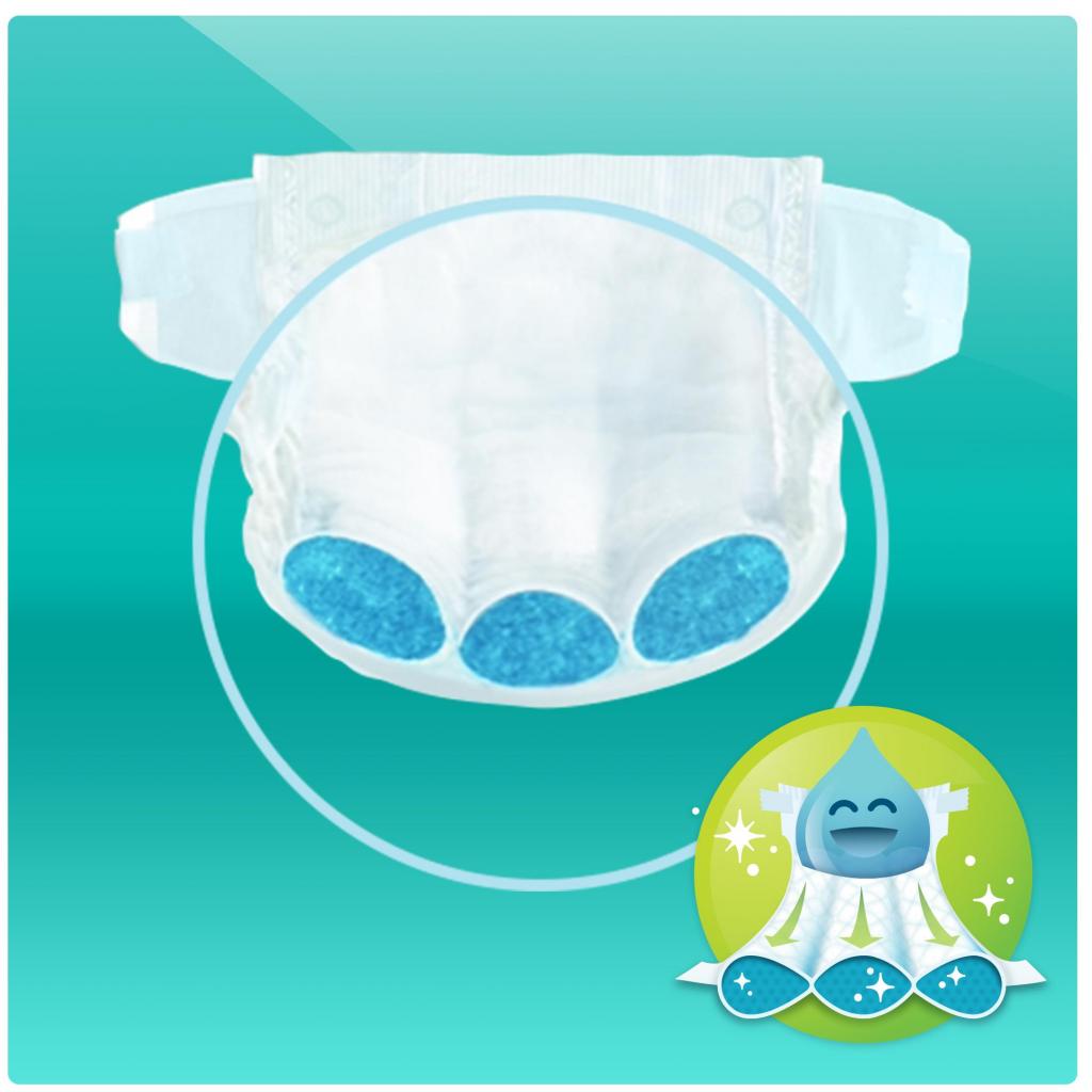 Підгузки Pampers New Baby-Dry Mini Розмір 2 (3-6 кг), 27 шт (4015400537397) зображення 7