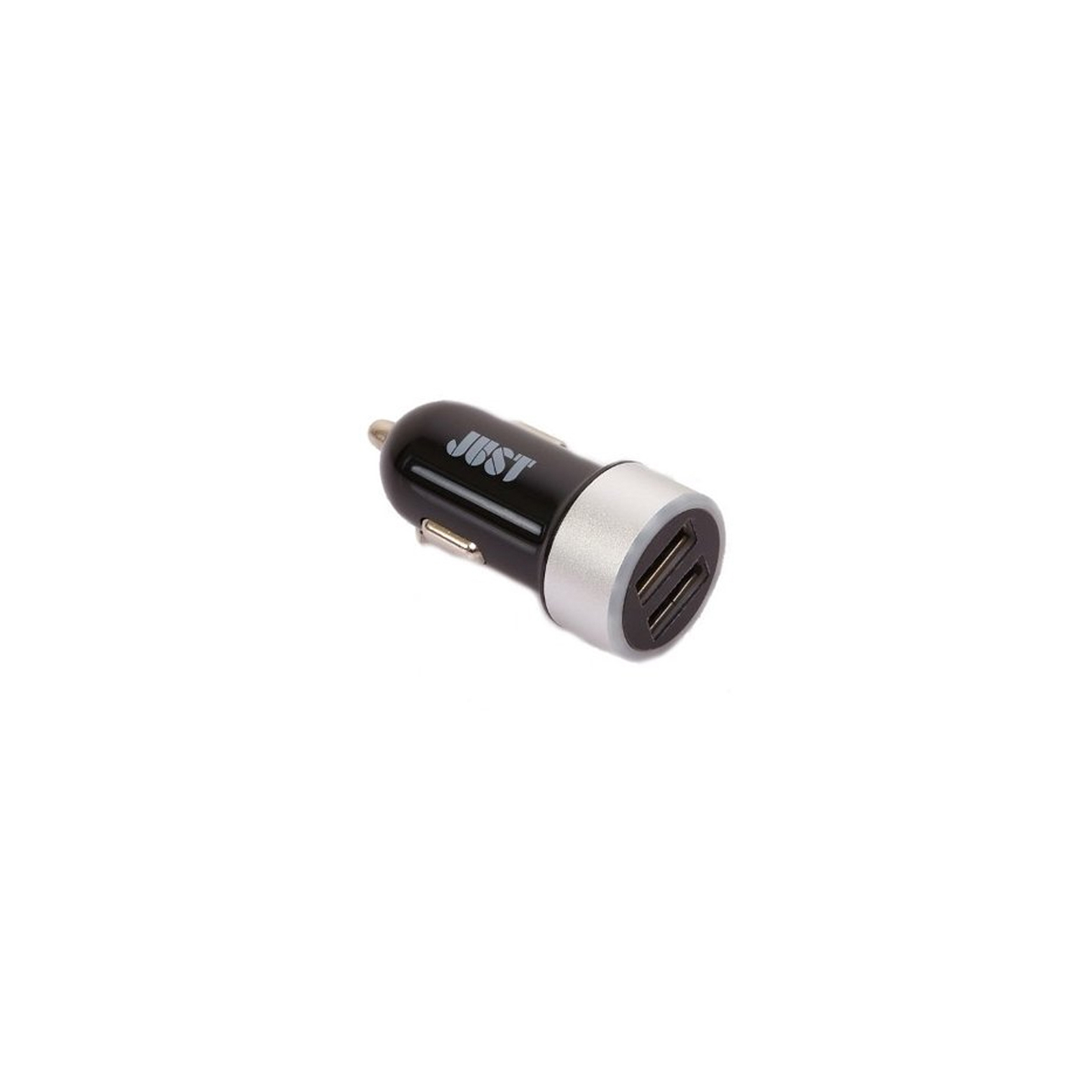 Зарядное устройство Just Motion Dual USB Car Charger (2.4A/12W, 2*USB) (CCHRGR-MTN-BLCK)