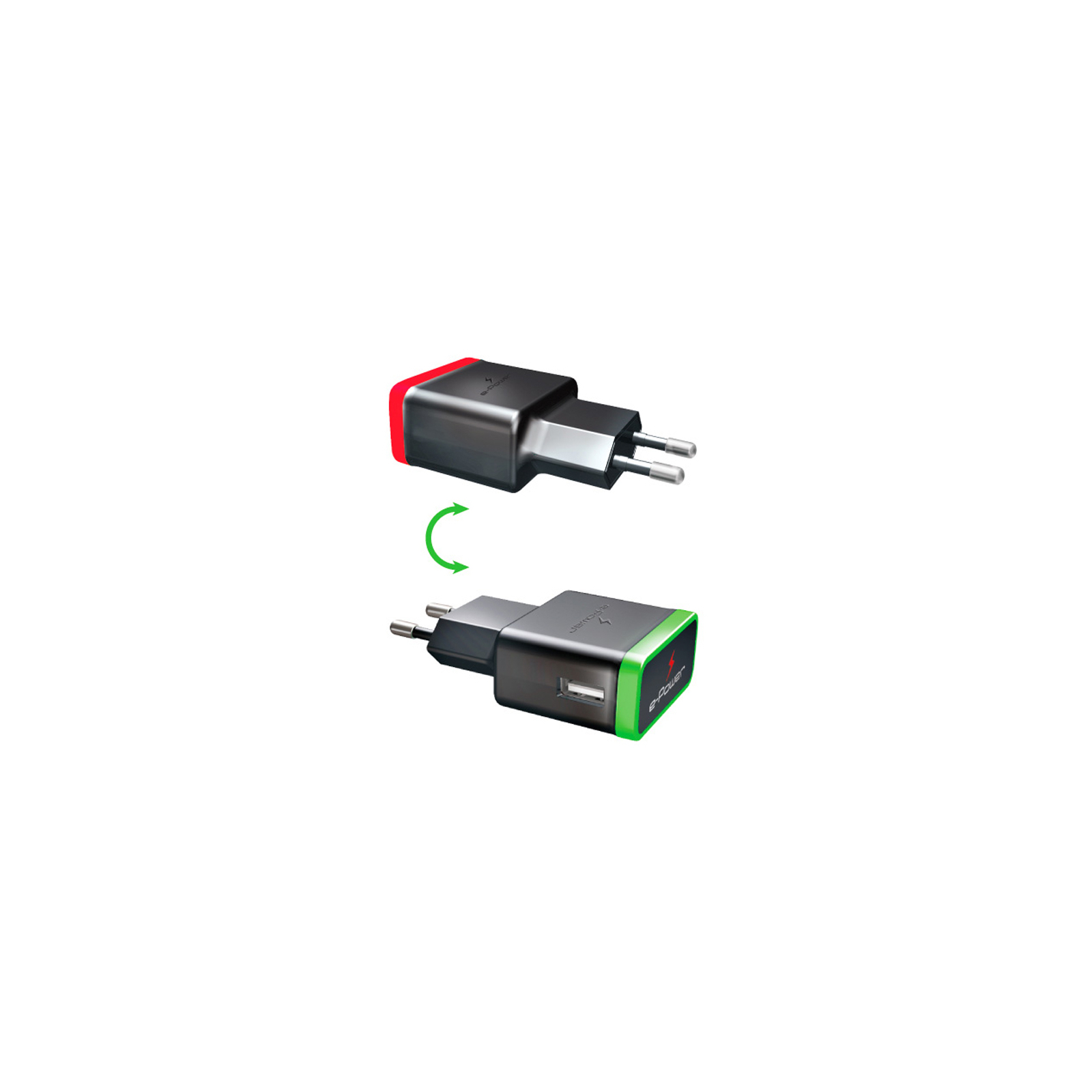 Зарядное устройство E-power 1 * USB 1A + holder (EP401HA) изображение 2