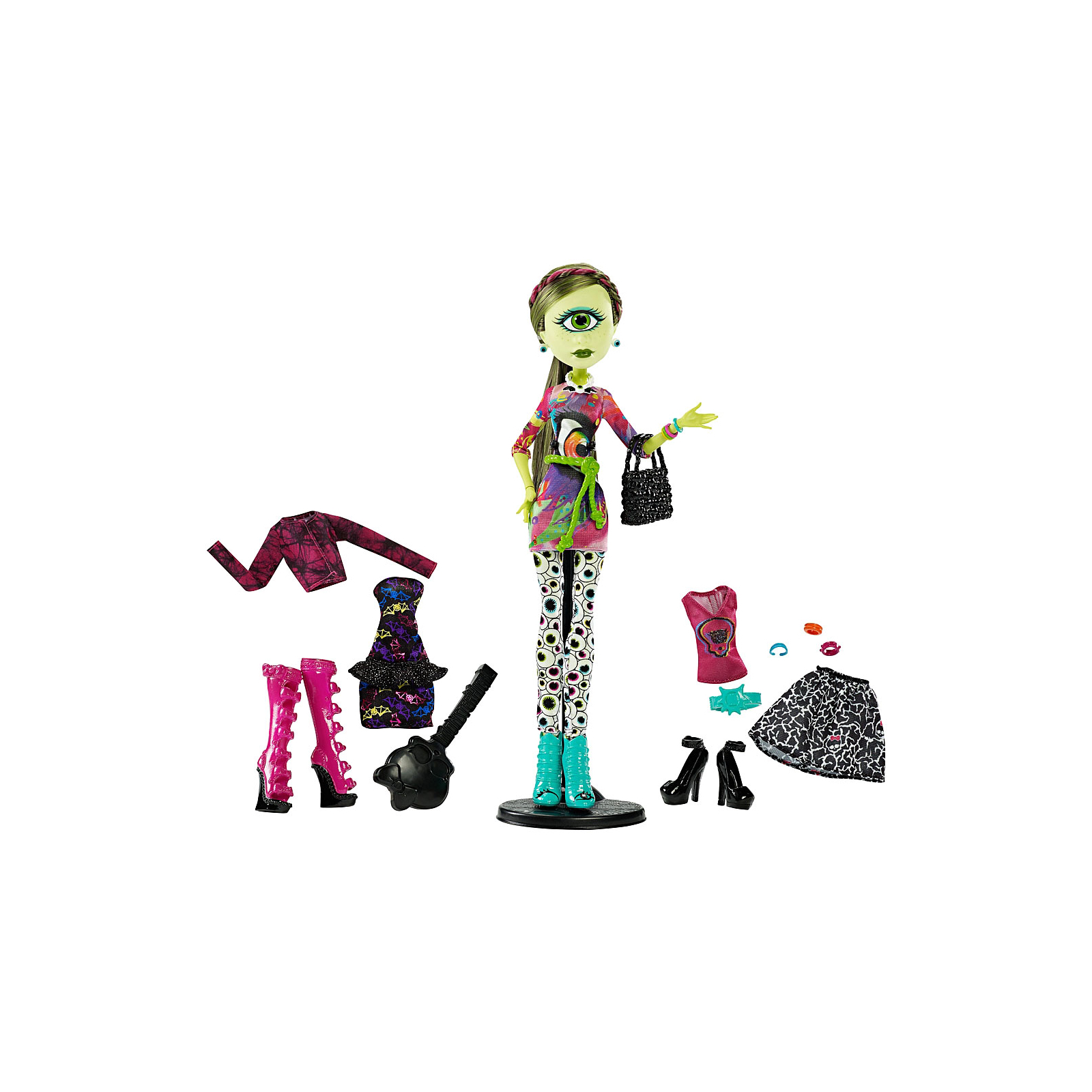 Кукла Monster High Айрис Клопс с набором одежды (CKD73) изображение 2