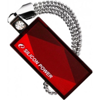 USB флеш накопитель Silicon Power 64GB Touch 810 Red USB 2.0 (SP064GBUF2810V1R)