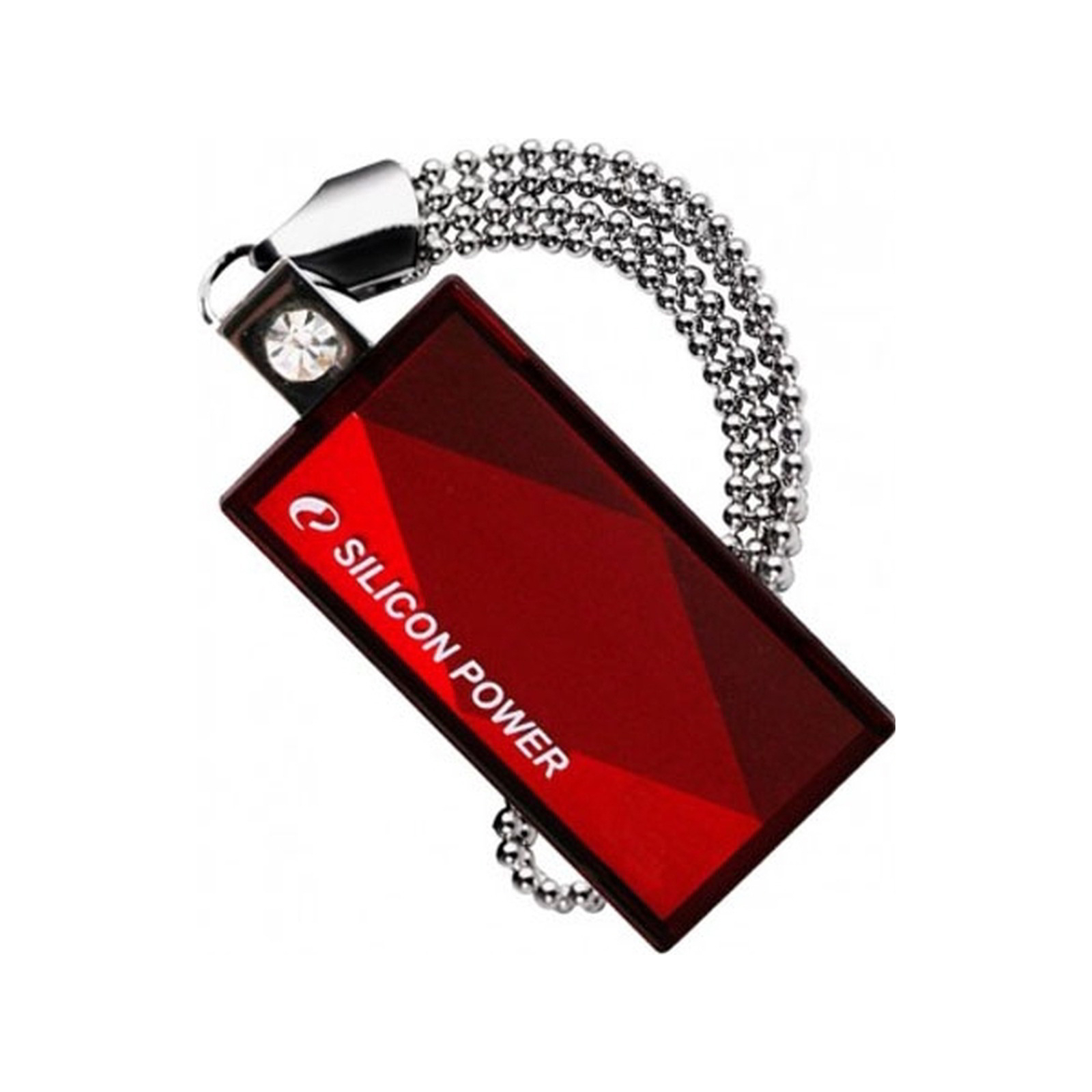 USB флеш накопичувач Silicon Power 64GB Touch 810 Red USB 2.0 (SP064GBUF2810V1R)
